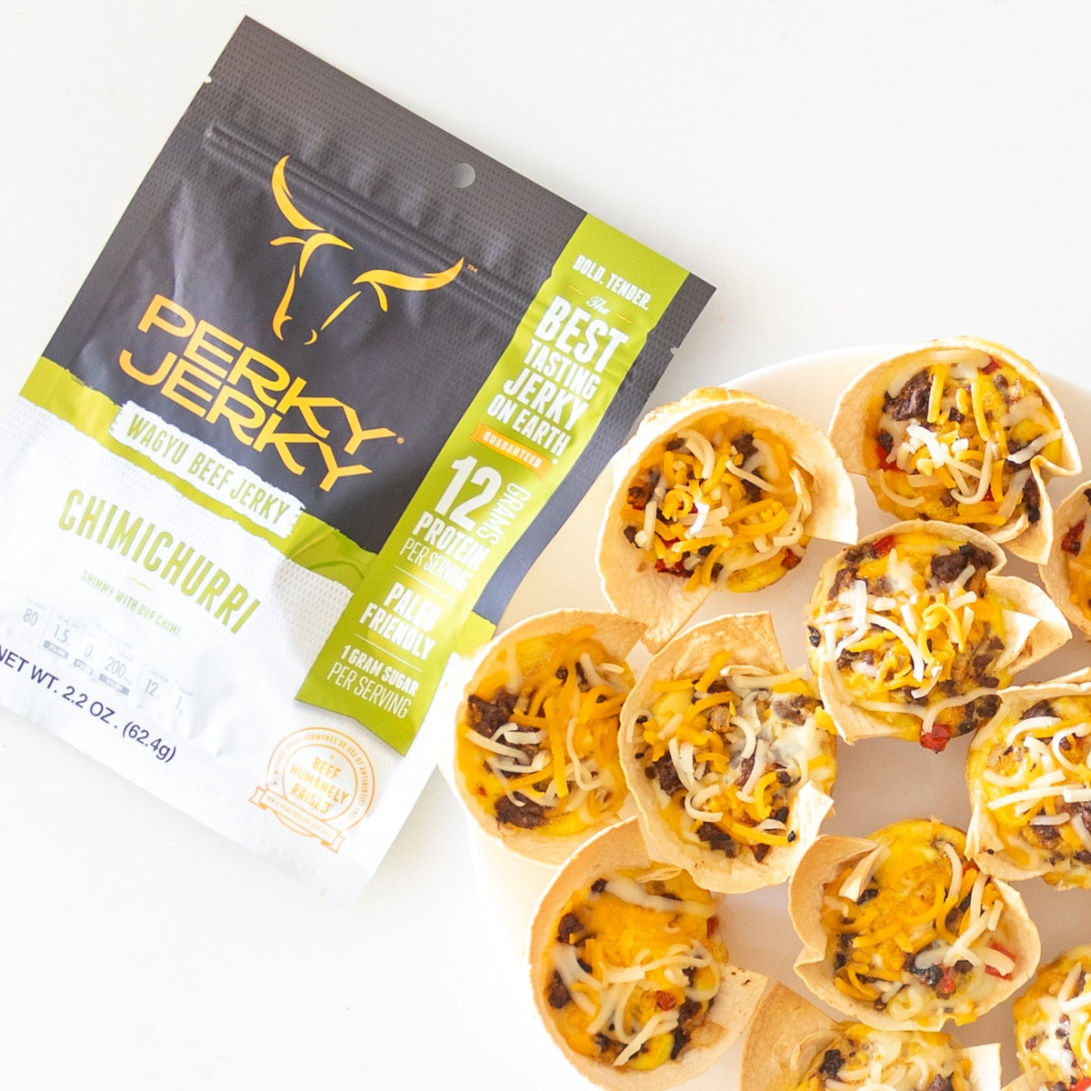 Breakfast Taco Cups – Perky Jerky