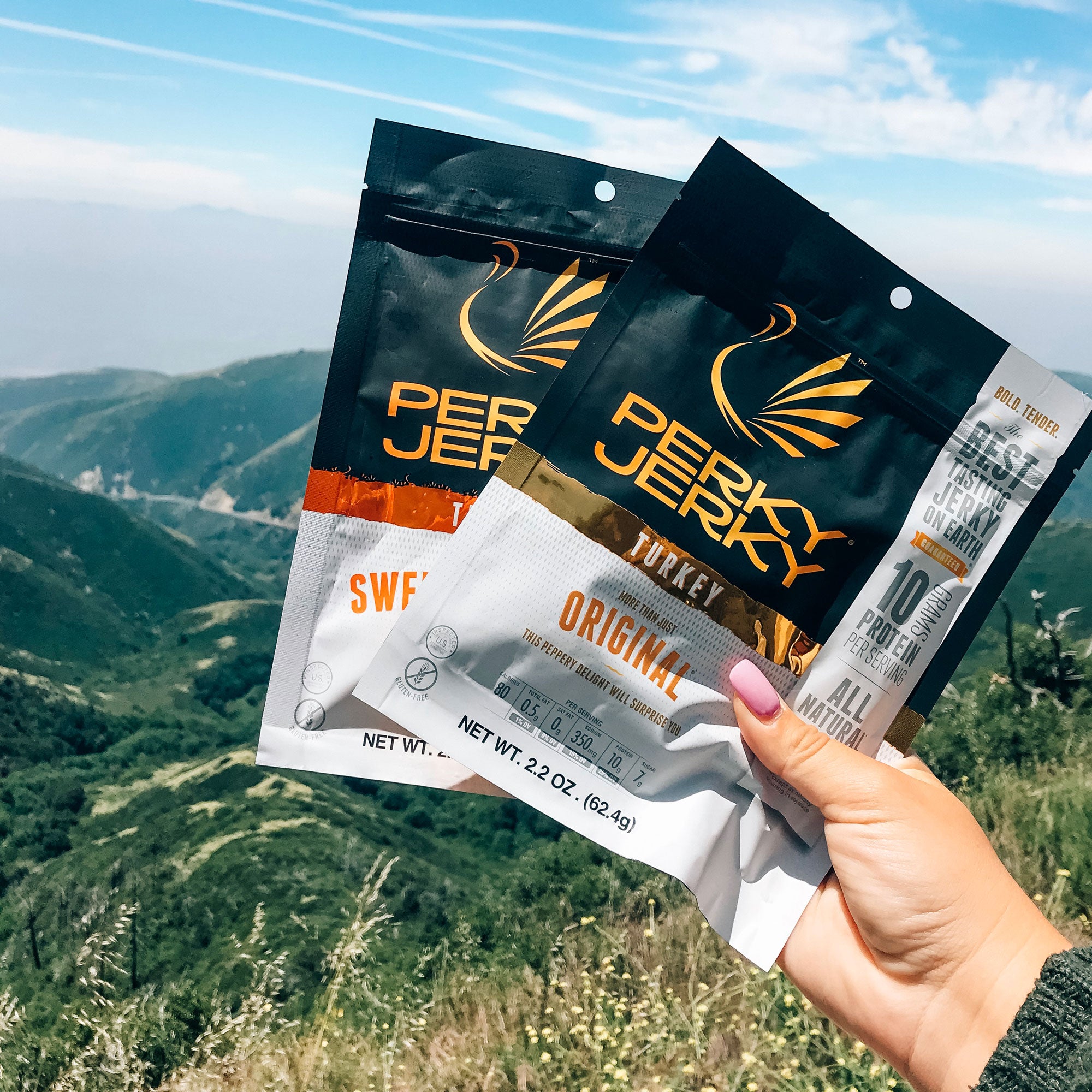 Enjoy Perky Jerky More Than Just Original Turkey ANYWHERE!