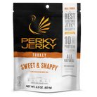 Perky Jerky Sweet and Snappy Turkey 2.2oz Bag