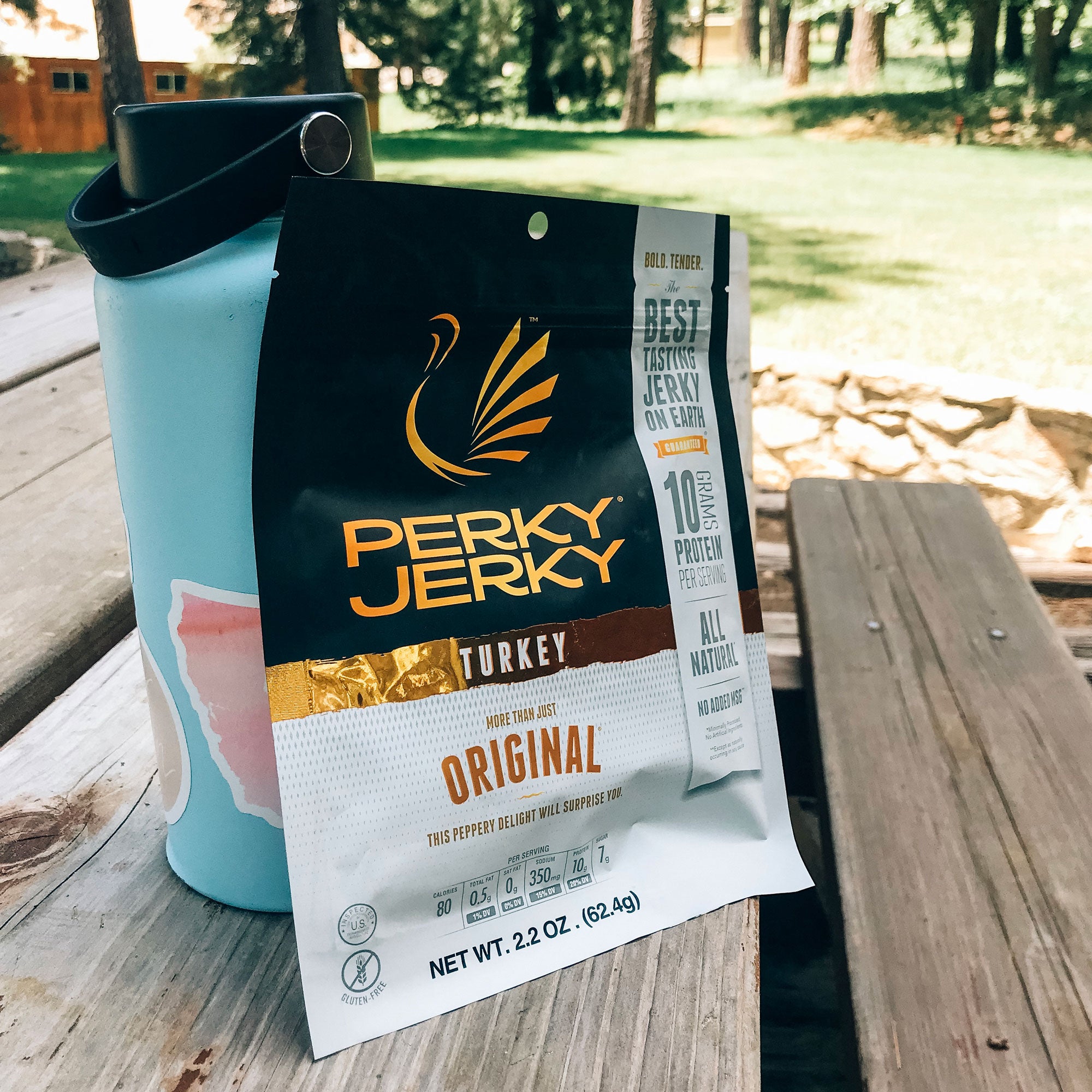 Perky Jerky More Than Just Original Turkey makes an excellent snack!
