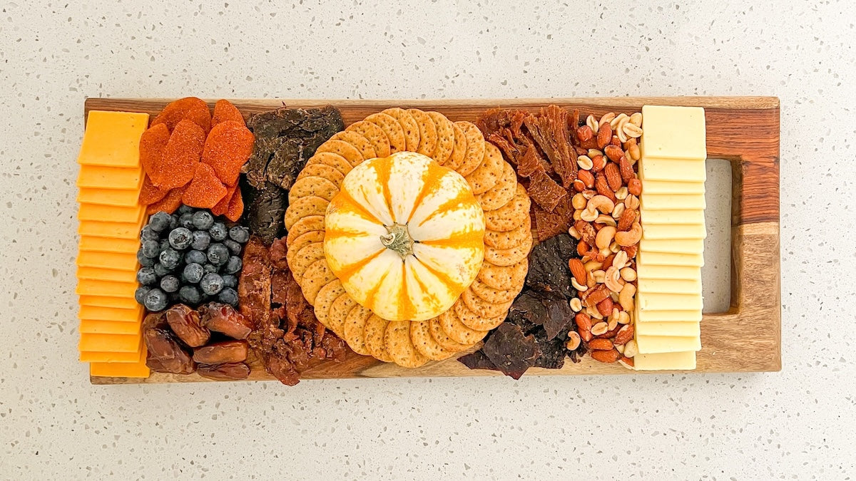 Holiday Charcuterie Jerky Board