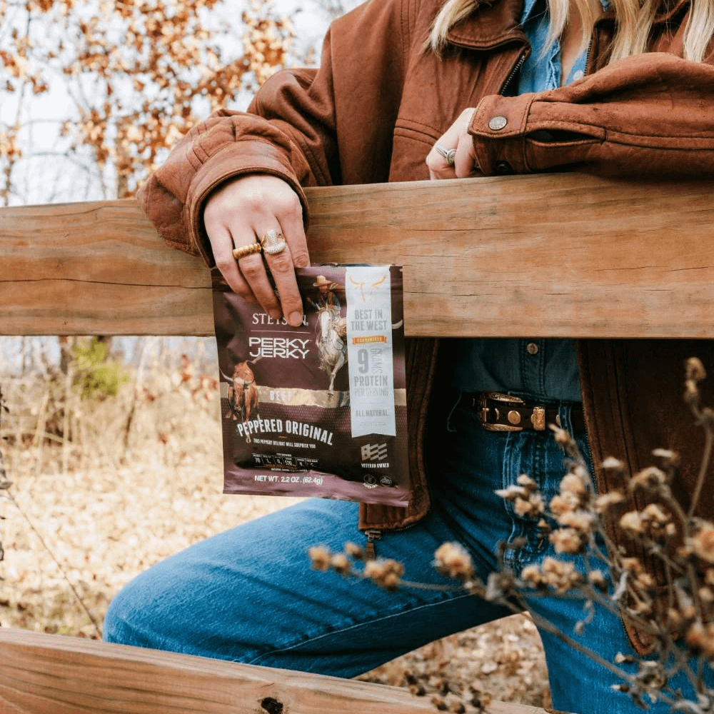 Stetson x Perky Jerky Peppered Original