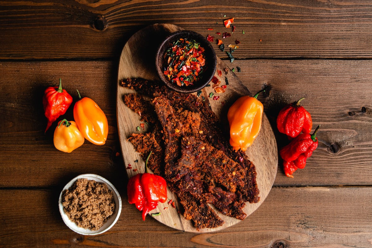 Carolina Reaper Beef Jerky: Hottest Beef Jerky In The World