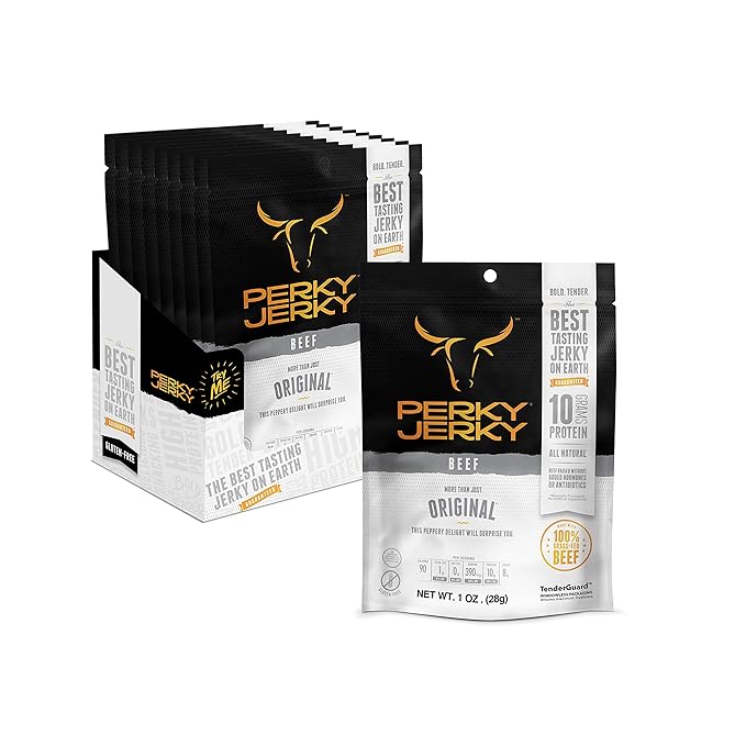 Original Beef Jerky 1oz, 12ct – Perky Jerky