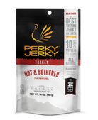 Perky Jerky Hot and Bothered Turkey 14oz Bag