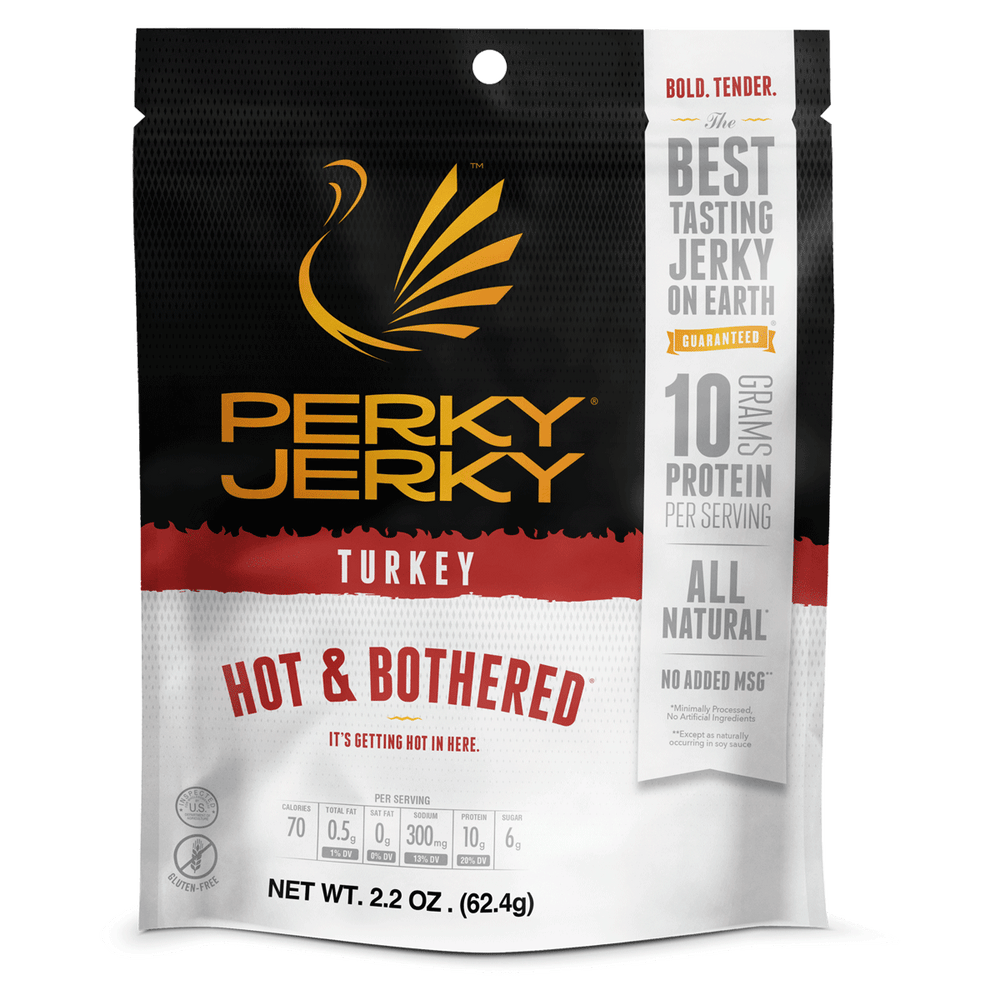 Hot & Bothered Turkey Jerky